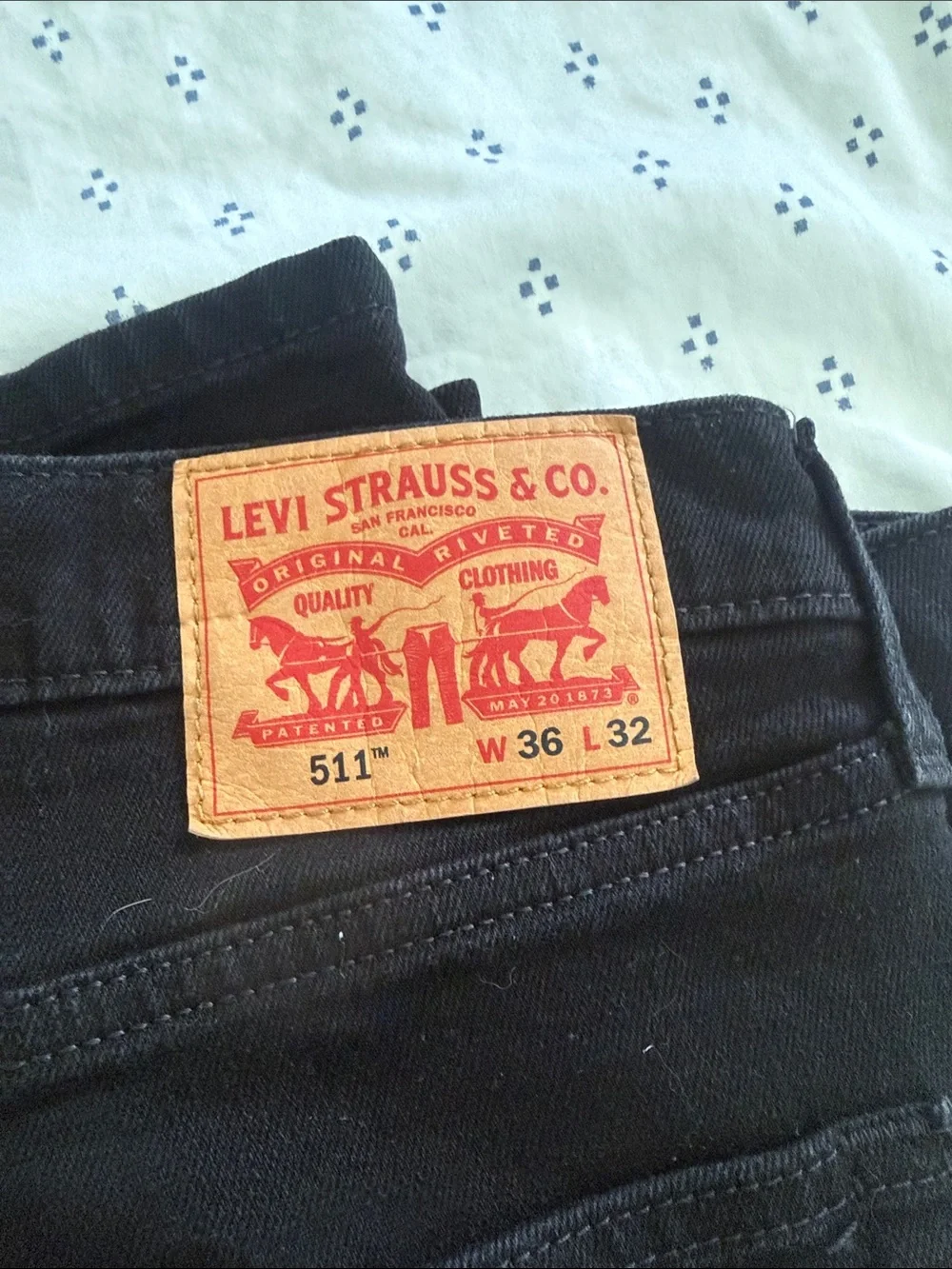 Levis men straight